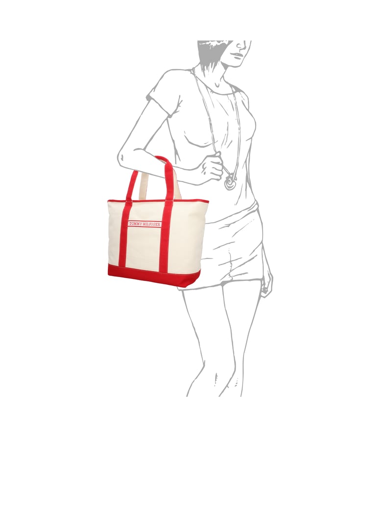 Tommy-Hilfiger-Textil-Shopper-rot