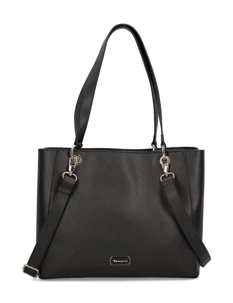 TAMARIS-kabelka-Shopper-čierna