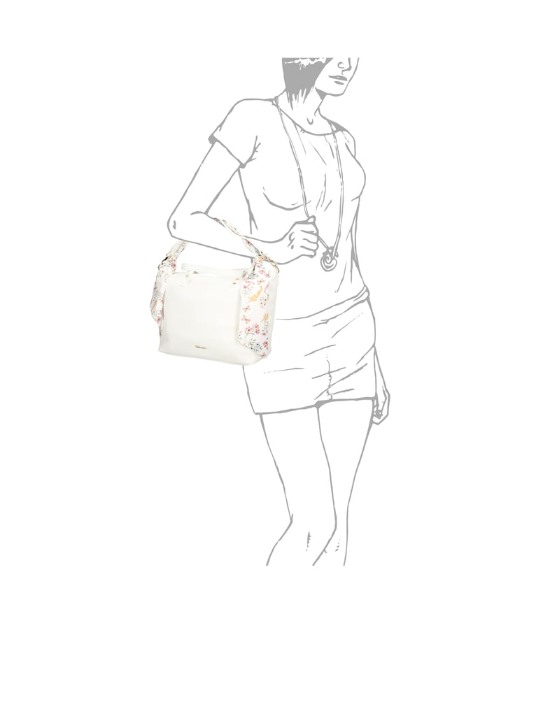 TAMARIS-kabelka-Shopper-biela