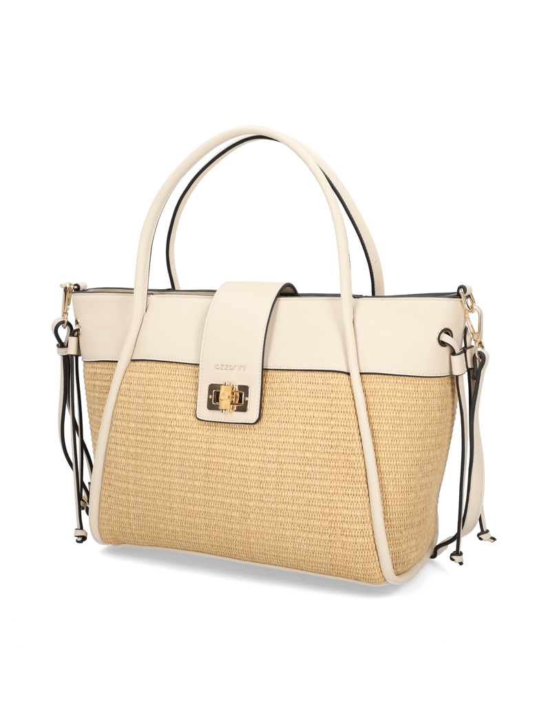 Lazzarini-lyko-kabelka-Shopper-béžová