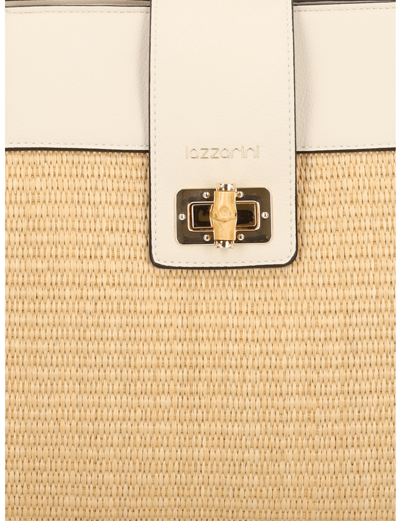 Lazzarini-lyko-kabelka-Shopper-béžová