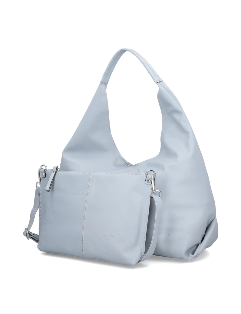 Pat-Calvin-hladká-kůže-kabelka-Shopper-béžová