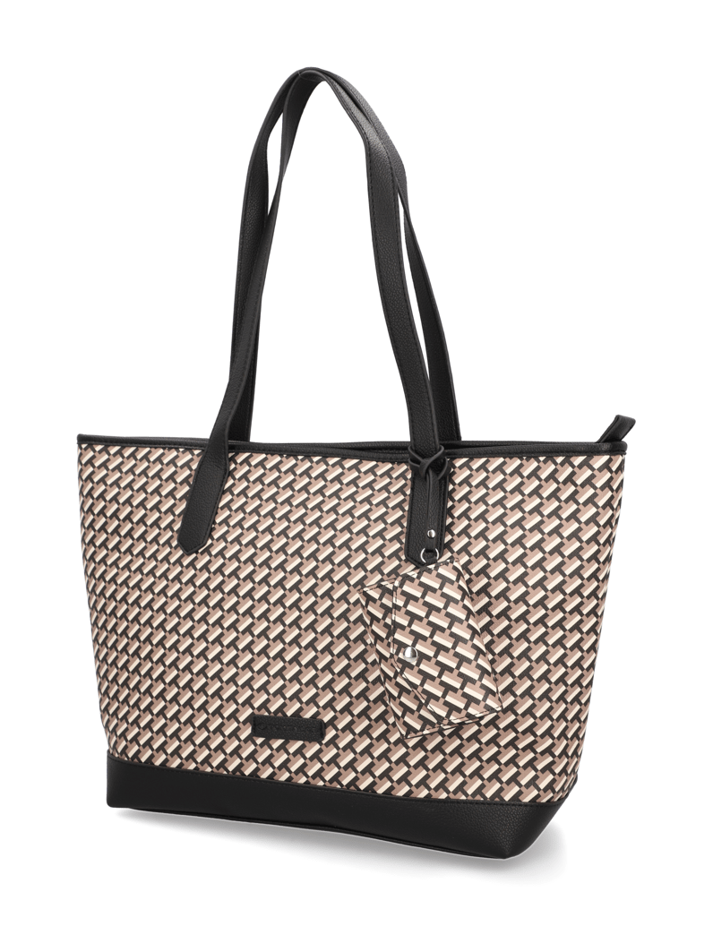 Tom-Tailor-XENIA-ZIP-SHOPPER-L-schwarz