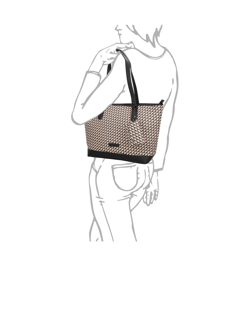 Tom-Tailor-XENIA-ZIP-SHOPPER-L-schwarz