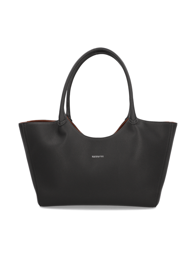 Lazzarini-kabelka-Shopper-černá