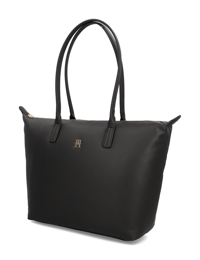 Tommy-Hilfiger-POPETTE-SOFT-TOTE,-BDS-černá