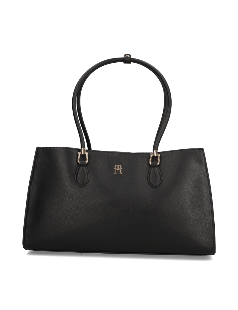 Tommy-Hilfiger-TH-GRACE-SATCHEL-černá