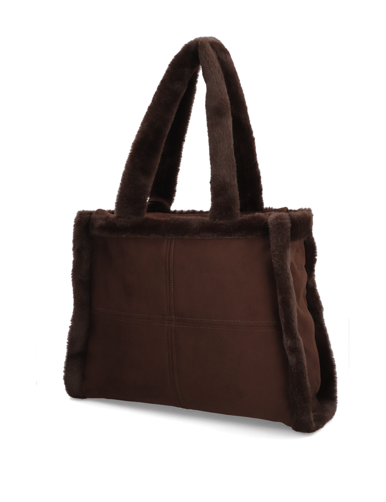 DELKA-kabelka-Shopper-hnedá