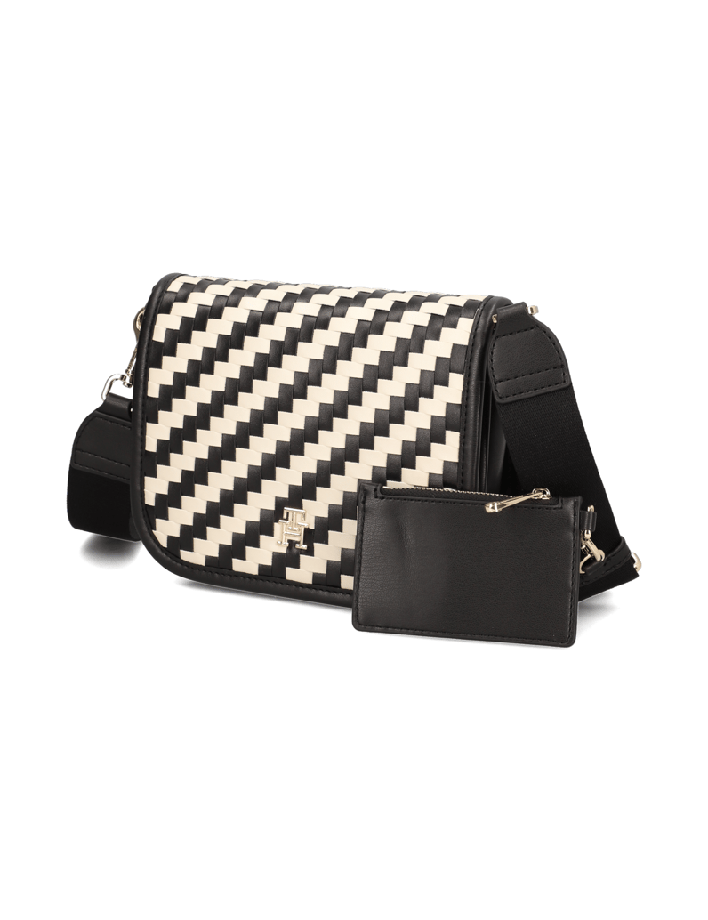 Tommy-Hilfiger-TH-CITY-CROSSOVER-WOVEN-čierna