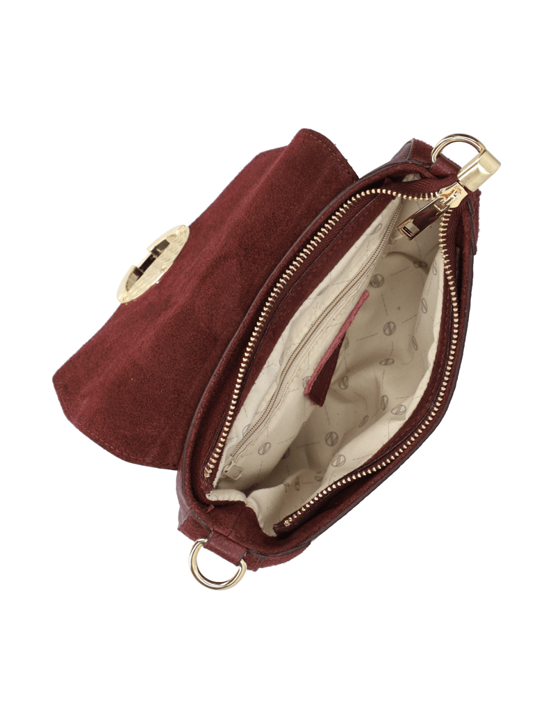 Lazzarini-kombinacija-usnja-mini-torbica-črna