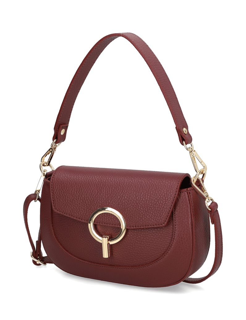 Lazzarini-Glattleder-Mini-Bag-černá