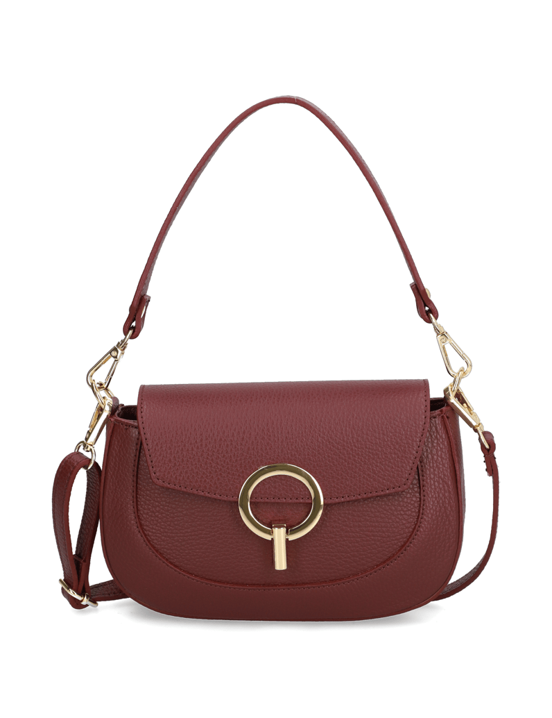 Lazzarini-Glattleder-Mini-Bag-černá