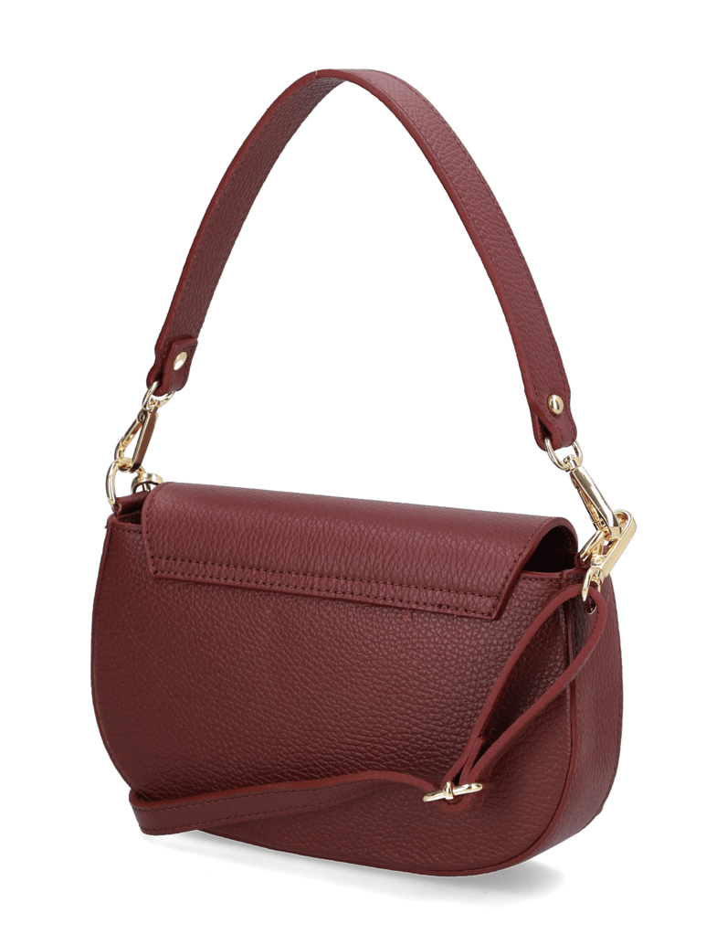 Lazzarini-Glattleder-Mini-Bag-černá