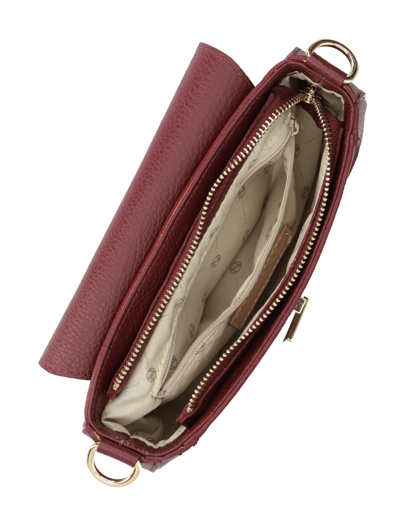 Lazzarini-Glattleder-Mini-Bag-černá