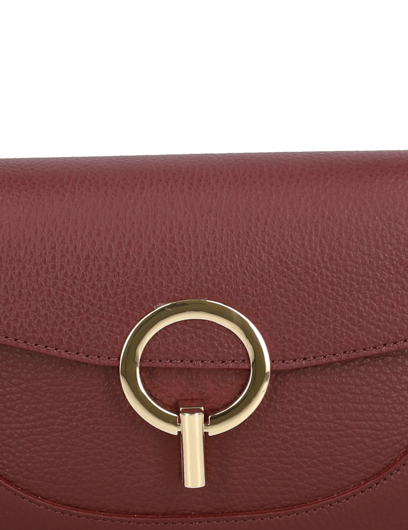 Lazzarini-Glattleder-Mini-Bag-černá