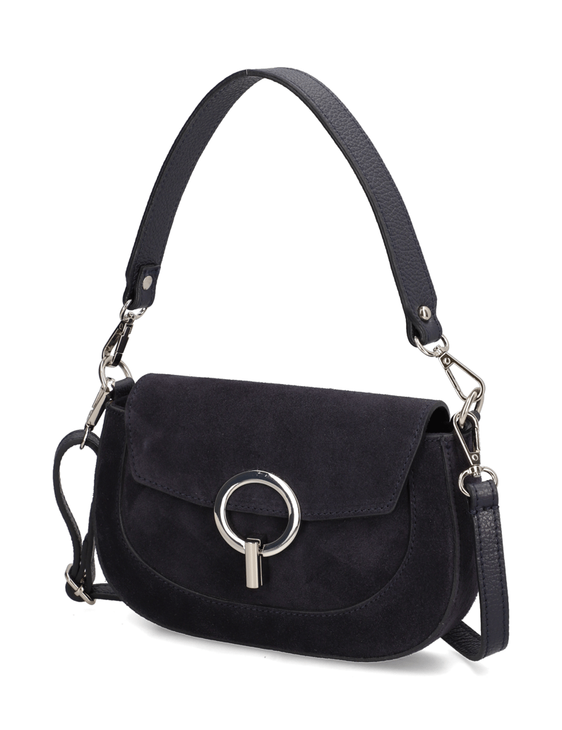 Lazzarini-Lederkombination-Mini-Bag-schwarz