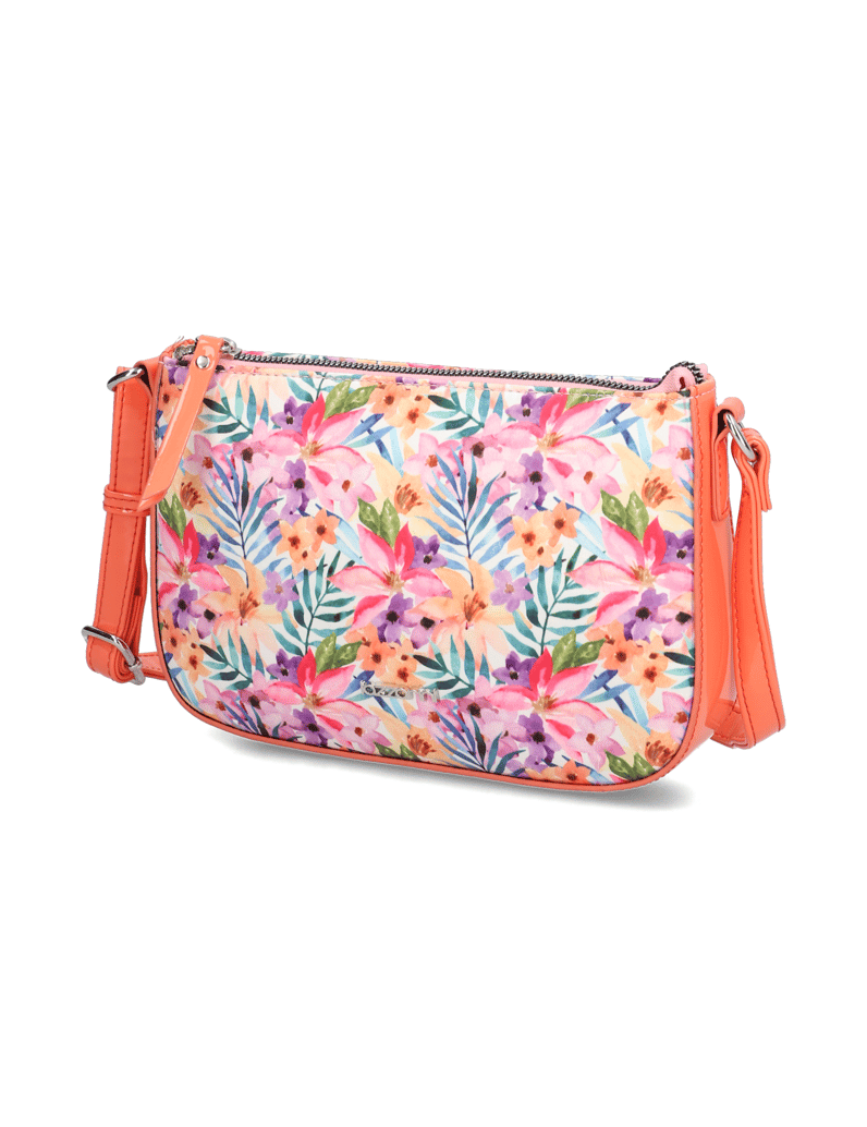 Lazzarini-textil-mini-kabelka-modrá