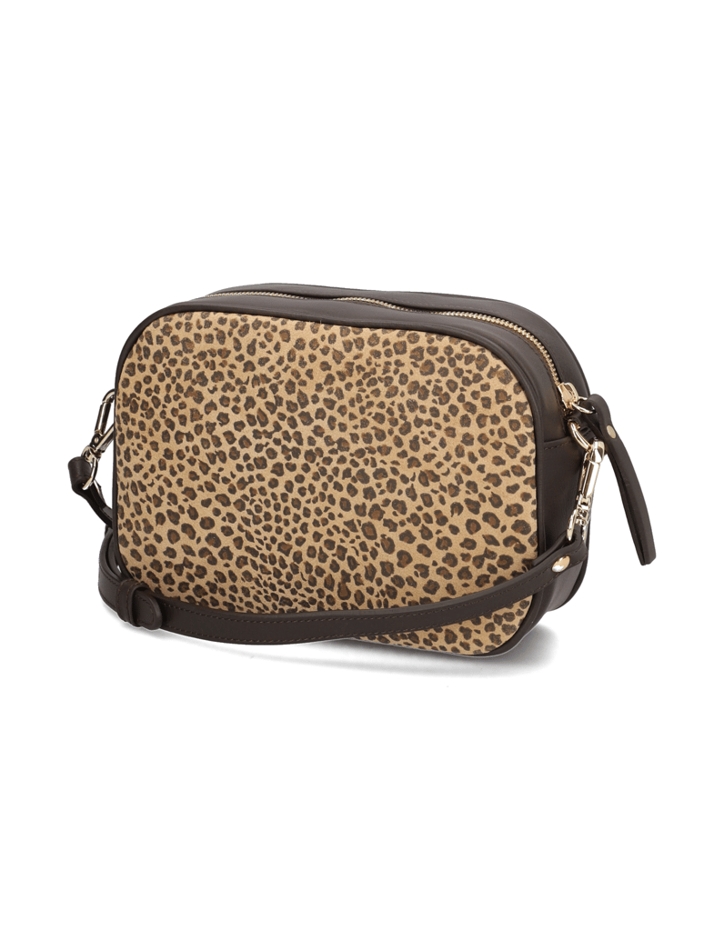 Pat-Calvin-hladká-kůže-mini-kabelka-béžová