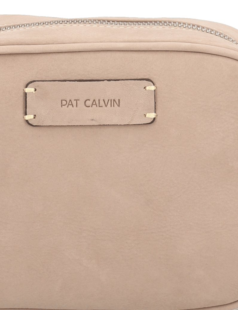 Pat-Calvin-nubuk-mini-kabelka-béžová