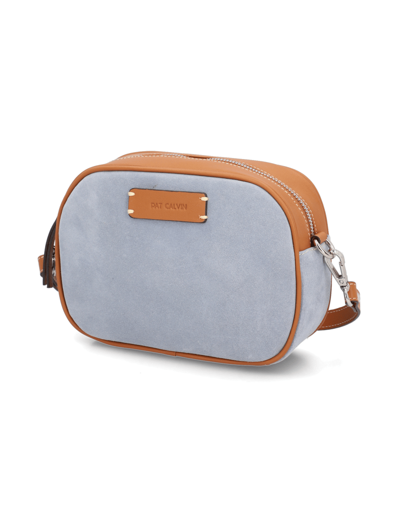 Pat-Calvin-velur-mini-kabelka-béžová