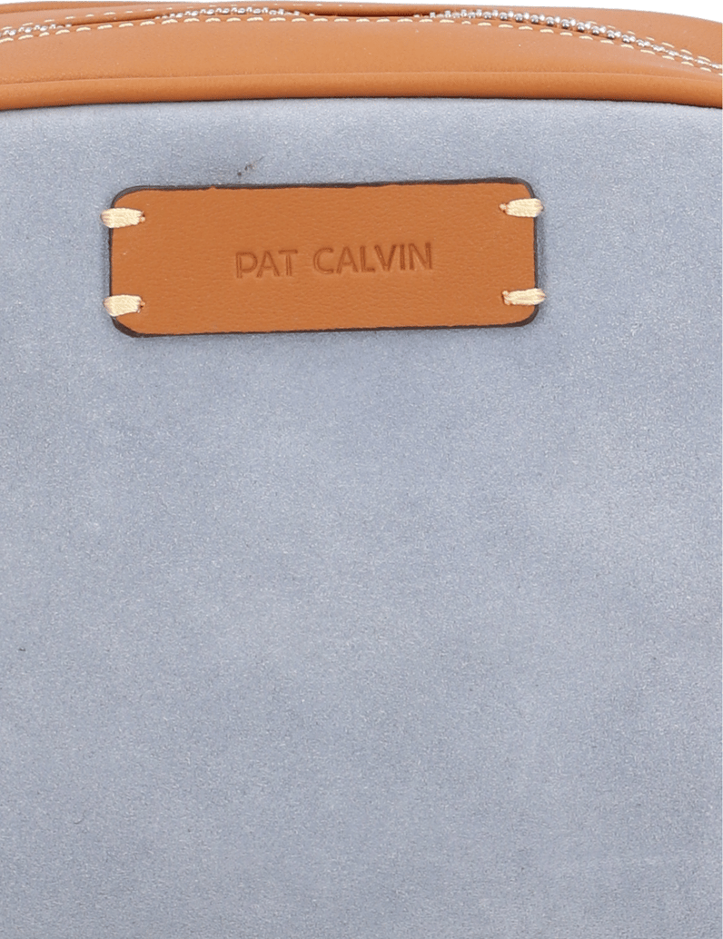 Pat-Calvin-velur-mini-kabelka-béžová