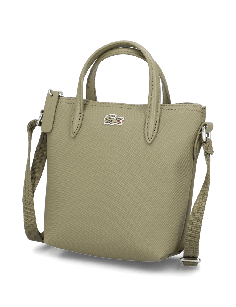 LACOSTE-L.12.12-Concept-Tote---Mini-grau