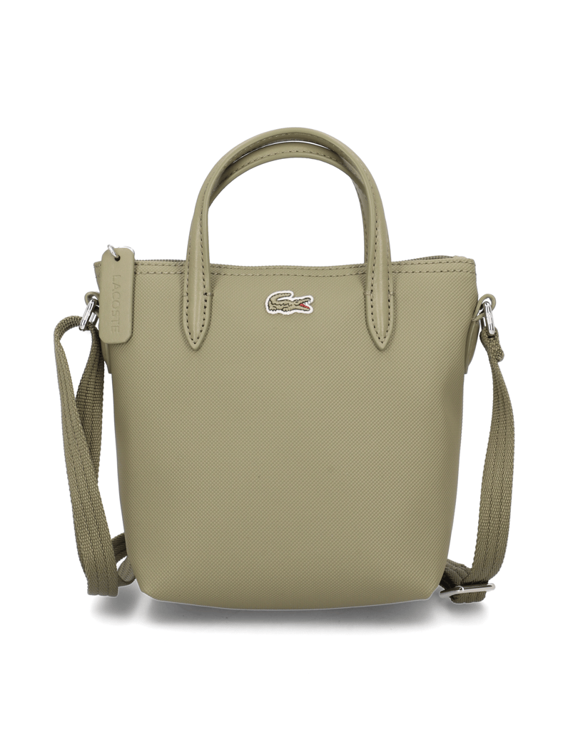 LACOSTE-L.12.12-Concept-Tote---Mini-grau
