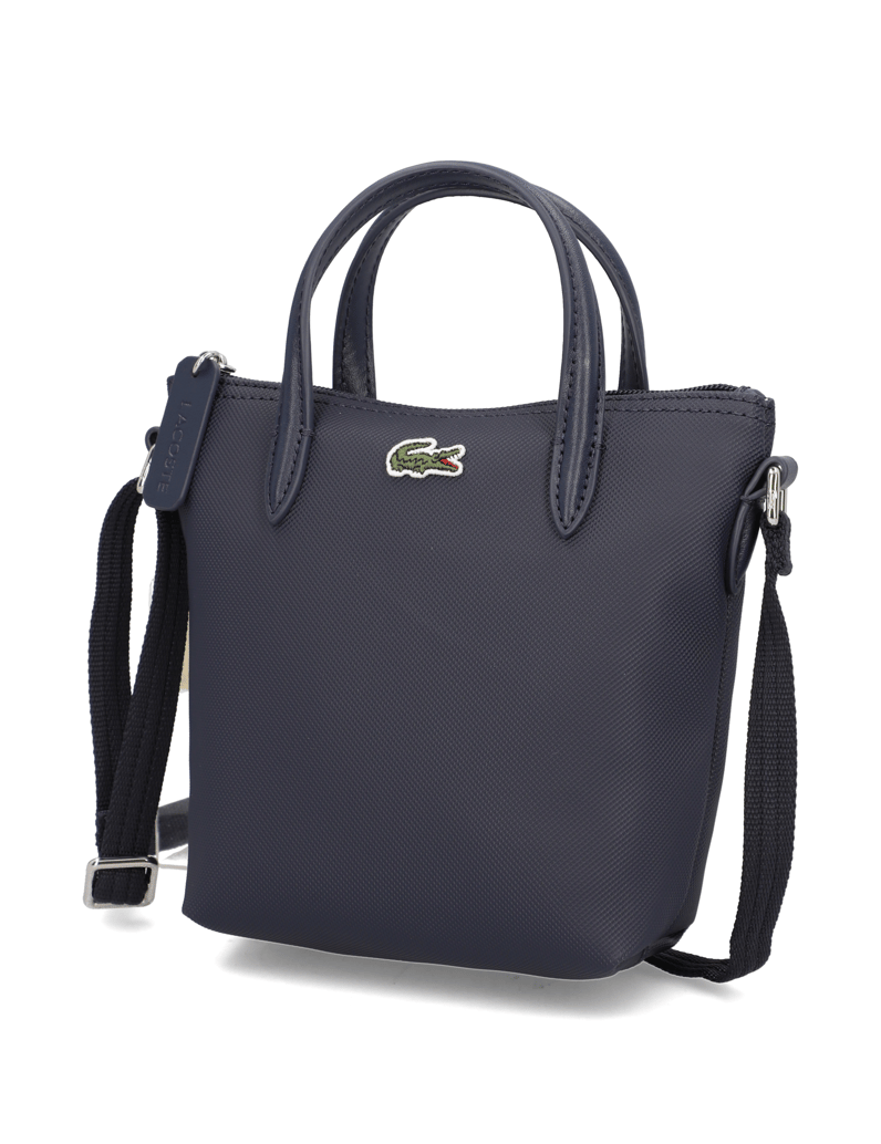 LACOSTE-L.12.12-Concept-Tote---Mini-grau