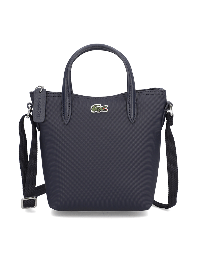LACOSTE-L.12.12-Concept-Tote---Mini-grau
