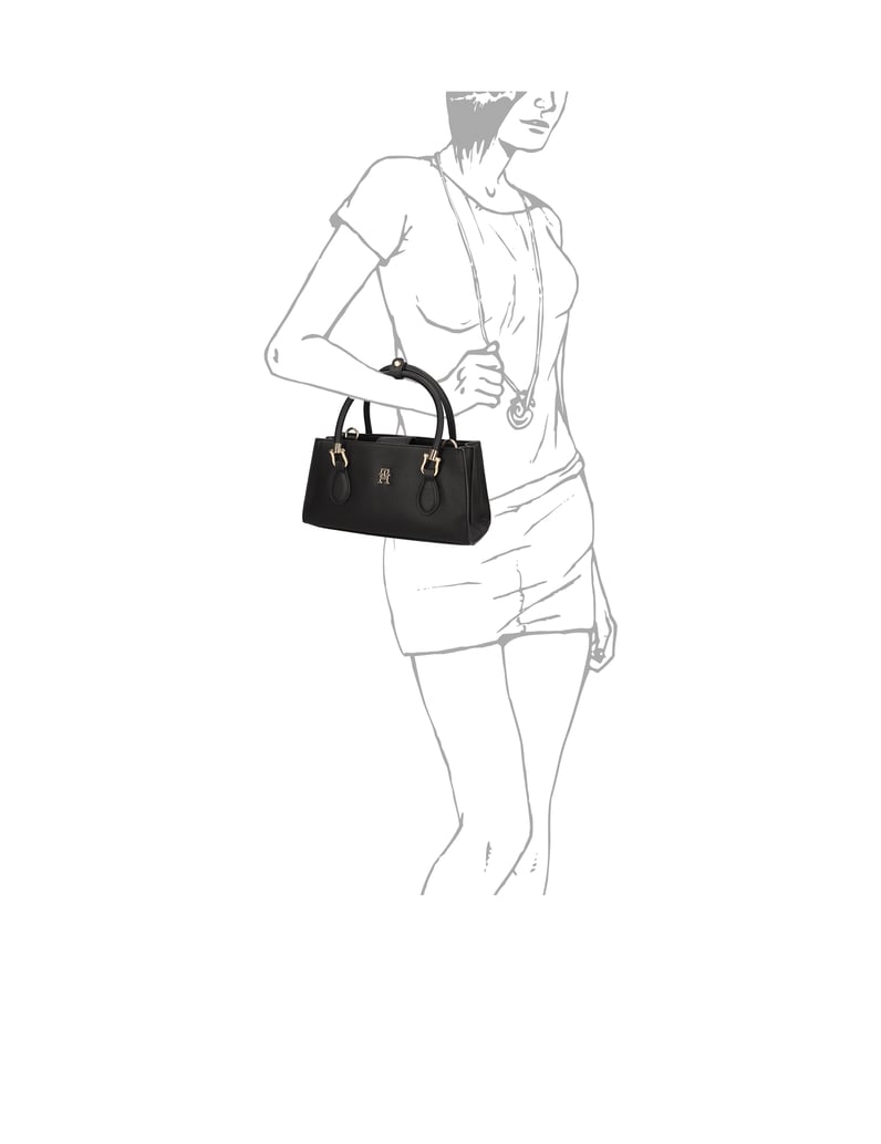 Tommy-Hilfiger-TH-GRACE-MINI-SATCHEL-črna