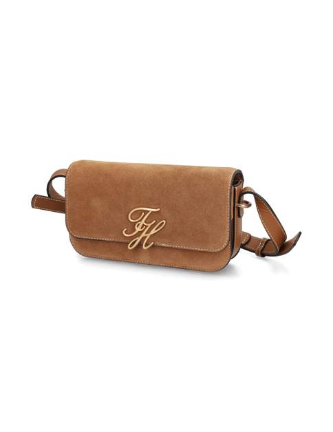 SCRIPT LEATHER CROSSOVERSUEDE