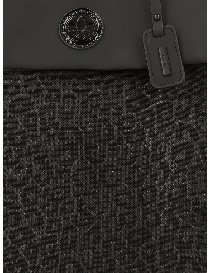 Rieker-imitácia-kože-ruksak-čierna