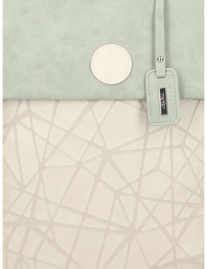 Rieker-Lederimitat-Rucksack-grün