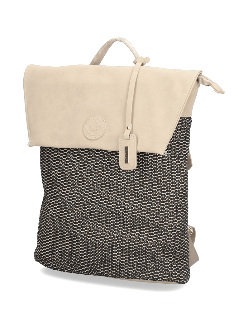 Rieker-imitácia-kože-ruksak-čierna