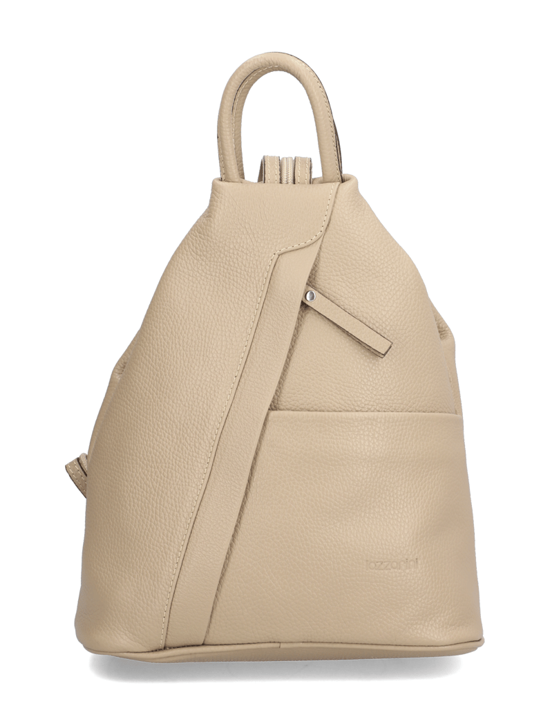 Lazzarini-Glattleder-Rucksack-schwarz