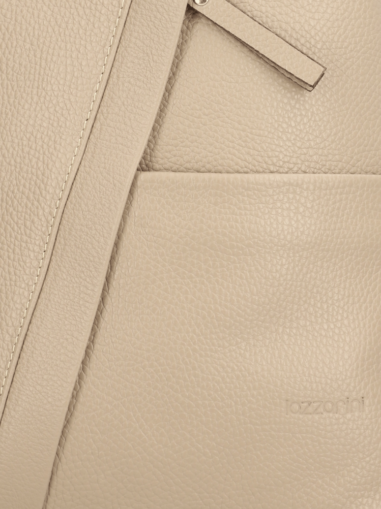 Lazzarini-Glattleder-Rucksack-schwarz