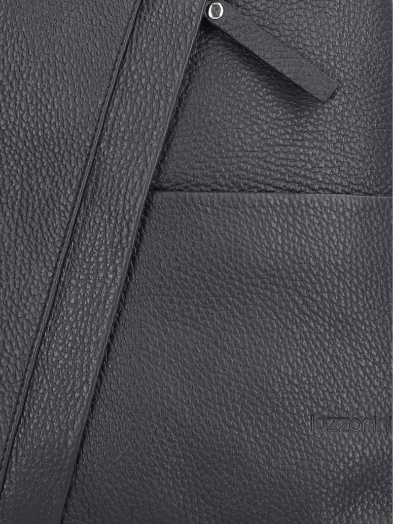 Lazzarini-hladká-kůže-batoh-černá