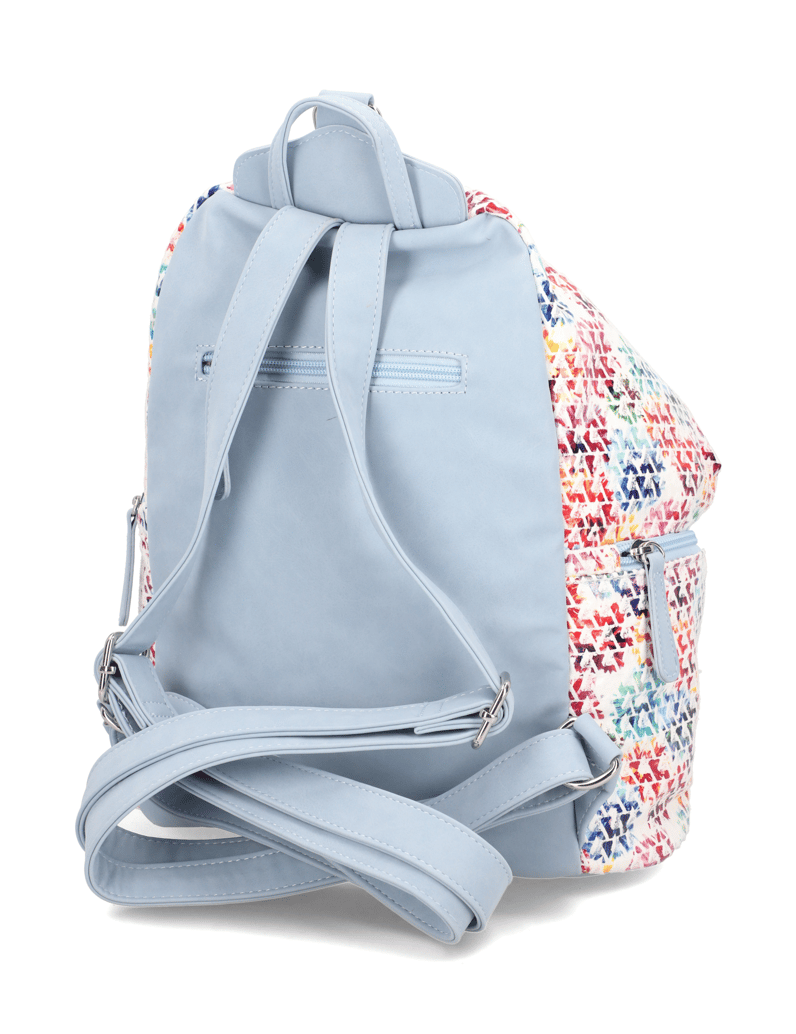 Rieker-textil-ruksak-viacfarebný