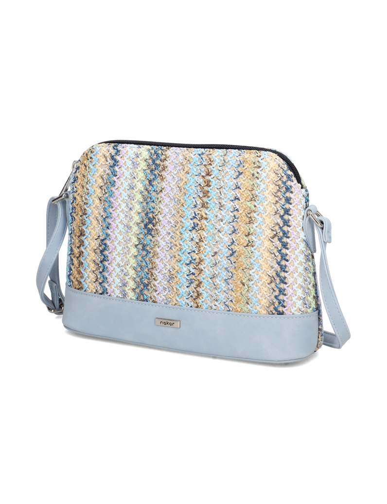 Rieker-textil-taška-cez-rameno-modrá