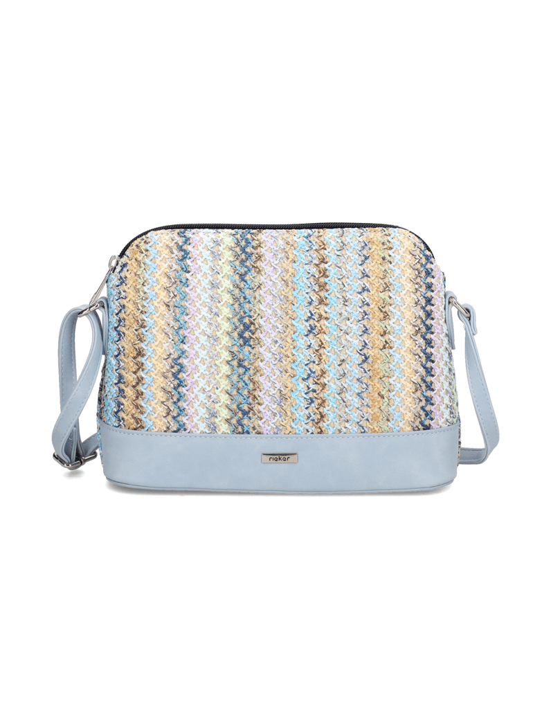 Rieker-textil-taška-cez-rameno-modrá