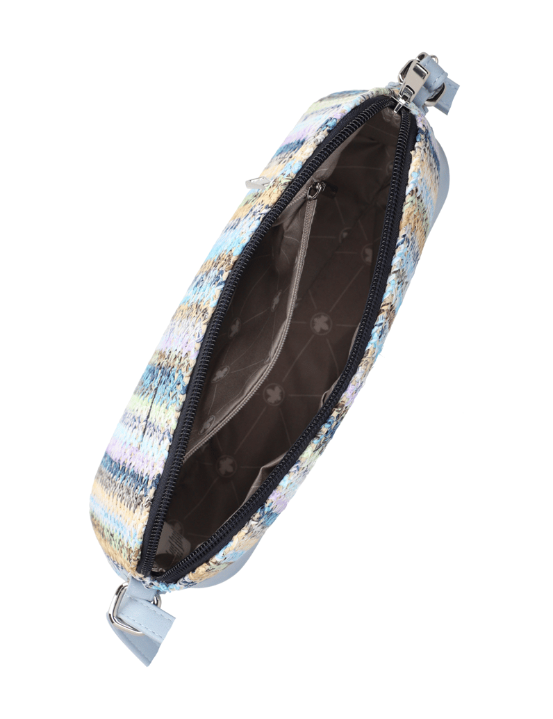 Rieker-textil-taška-cez-rameno-modrá