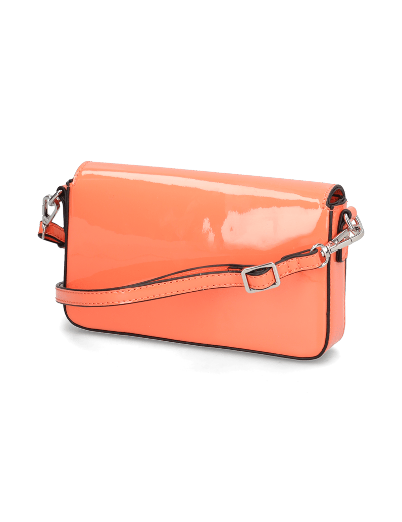 Lazzarini-Synthetik-Lack-Clutch-schwarz