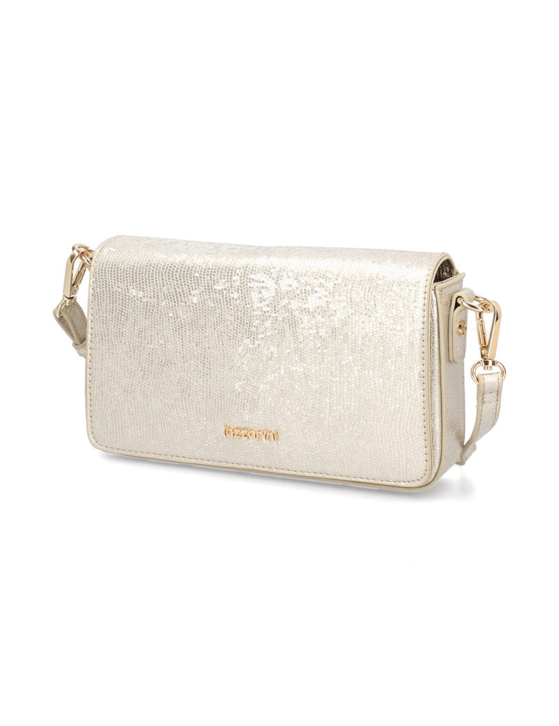 Lazzarini-imitácia-kože-večerná-taška-čierna