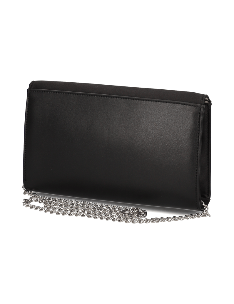 Lazzarini-textil-večerná-taška-čierna