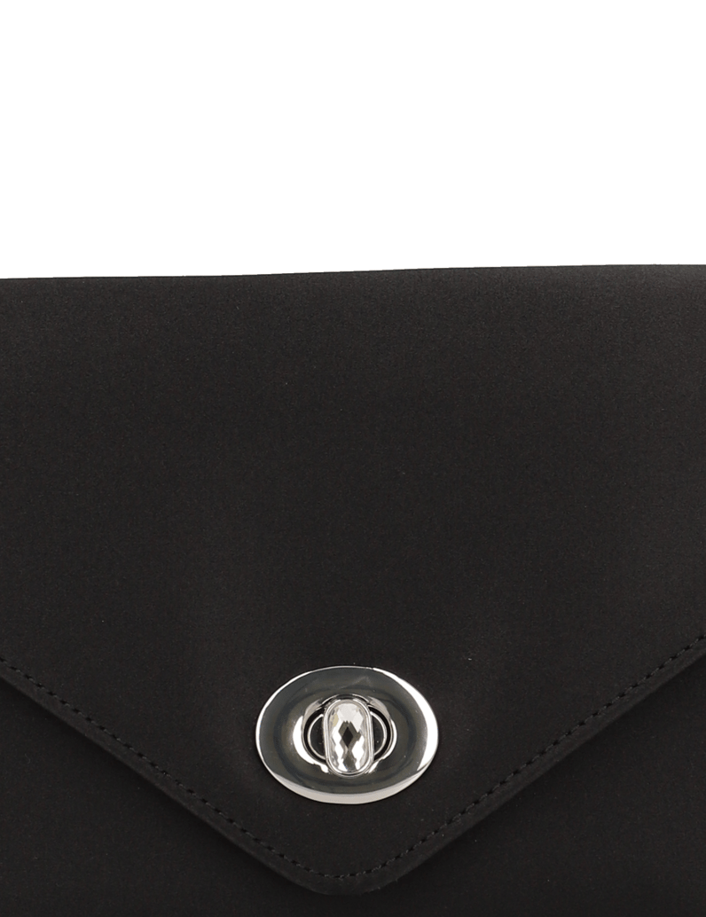 Lazzarini-textil-večerná-taška-čierna