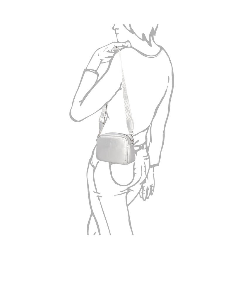 OMG!-taška-přes-rameno-stříbrná