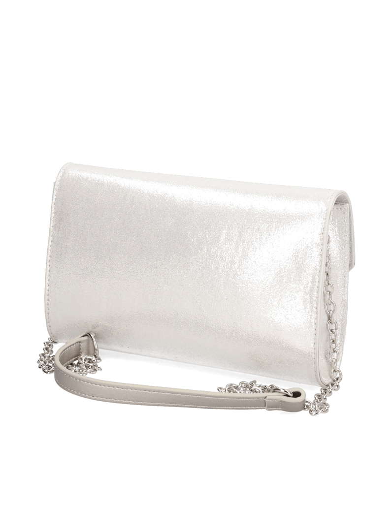 OMG!-poliester-clutch-torbica-bela