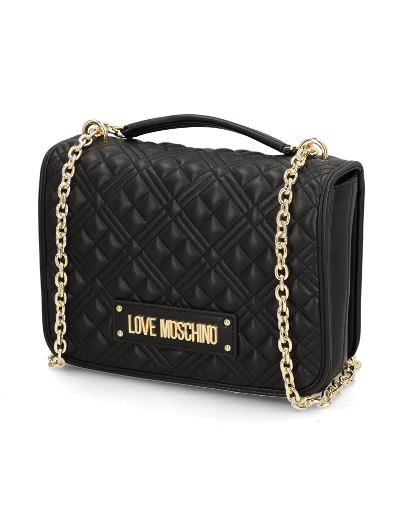 LOVE-MOSCHINO-quilted-Bag-schwarz