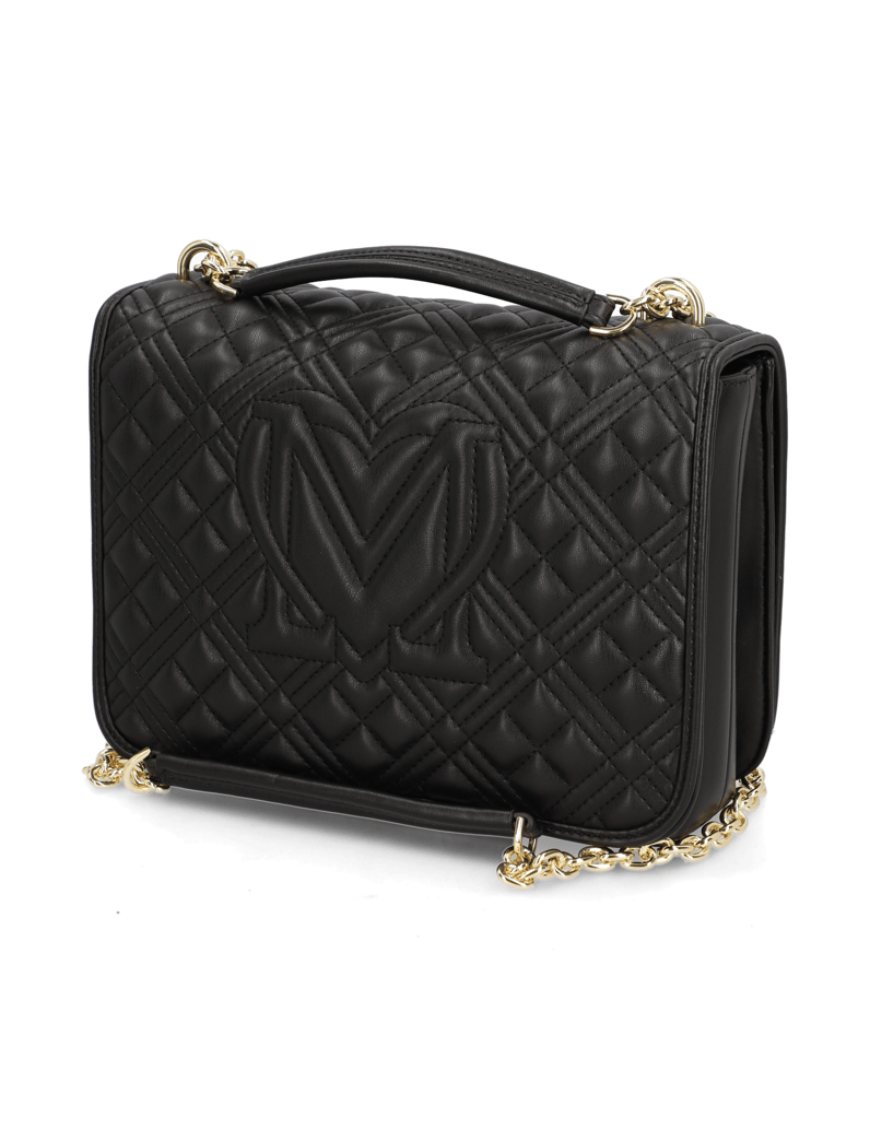 LOVE-MOSCHINO-quilted-Bag-schwarz
