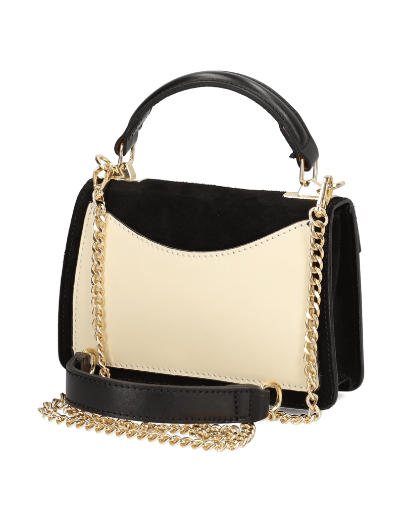 Kate-Gray-Lederkombination-Mini-Bag